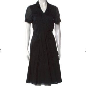 Burberry London Black Wrap Dress